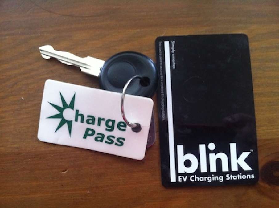 Chargepoint blink clearance